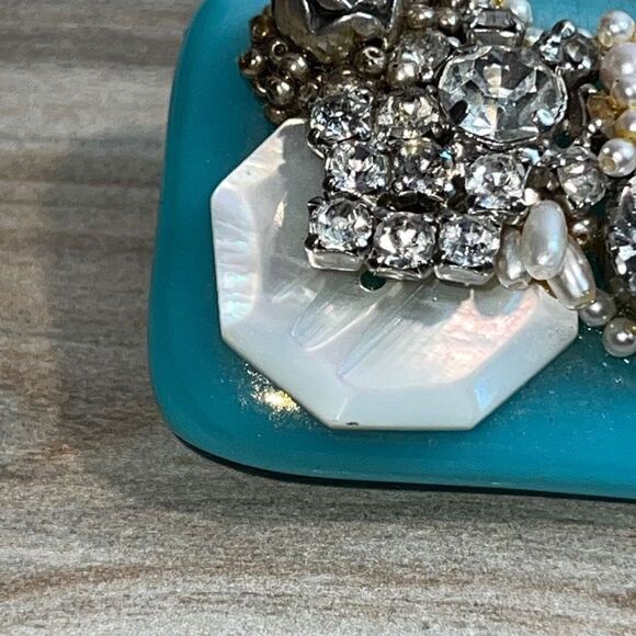 Custom Belt Buckle From Vintage/Antique Jewelry main image 6